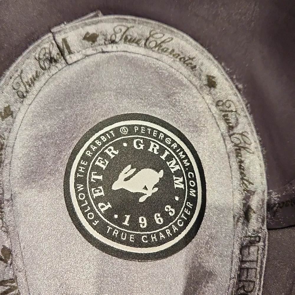 EUC Peter Grimm 1963 follow the rabbit Men's sz L/XL Fedora Hat - Picture 5 of 7